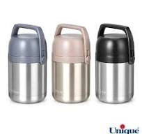 ظرف غذا فلاکسی یونیک 2 جداره استیل کد : UN-1807